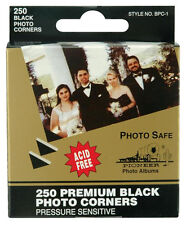 Photo Album Company Photo Corners White Pack of 250 PC250 