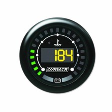 67mm silver face, oil temperature gauge Splitfire elec 50-150C 25847AC