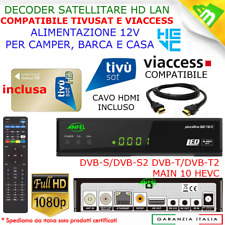 SAT TESSERA SCHEDA SMART CARD TVSAT HD 4K TV SAT TIVUSAT HD TIVU'SAT DA ATTIVARE 
