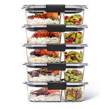 Snapware Total Solution 6-Pc Plastic Food Storage Containers Set with Lids,  8.5