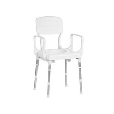 Rebotec Lyon Bedside Commode Chair Over Toilet Seat Shower Bathroom ... Rebotec Lyon Bedside Commode Chair Over Toilet Seat Shower Bathroom ...