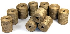 200g Schnur Bindeband Paketschnur Packschnur 504 Bindfaden 6 Rollen Jute ca 
