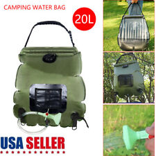 225L 59gal Portable Solar Energy Heated Shower Bathing Bag Camping Traveling 