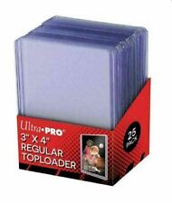 75 CBG 5.875 x 3.75 Rigid Hard Plastic Postcard Topload Holders protector sheet 
