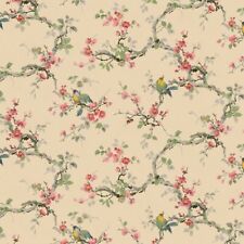 Brodnax Prints "Willow" 1AC101 Craftsman style  wallpaper dollhouse 1/12 scale 