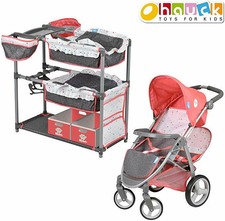 playwell double doll stroller
