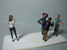 5 FIGURINES 1//43 SET 315 RENCONTRE AVEC TINTIN VROOM UNPAINTED A PEINDRE