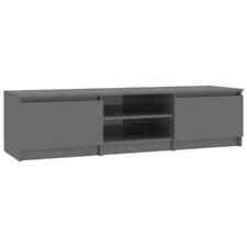 HIFI Seperates AV Stand De Conti Arcaxl in Black With 4 White Shelves 500mm for sale online 