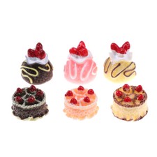 3 Pc Miniature dollhouse tiny christmas easter cookie fudge candy food charm New