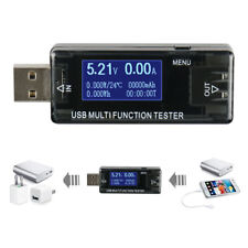 X-DRAGON Dual USB Digital Power Meter Tester Multimeter Current and Voltage Test 