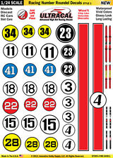 Mg3403-1/24 High Def UltraCal Decals Racing Stripes & Roundels for sale online 