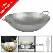14" Japanese Style Steel Wok SYNCHKG042611 for sale online 
