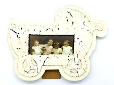 Pearhead 2PC White Wooden "Best Gift Ever" & "Our Little Present" Frame/Ornament 