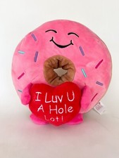 i love you a whole lot donut stuffed animal