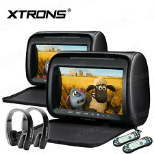 XTRONS HD9PCH 9 inch Car Headrest DVD Player - Black for sale online | eBay