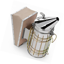 11” Bee Hive Smoker with Heat Shield beekeeper Beekeeping Equipment Honey Keeper 