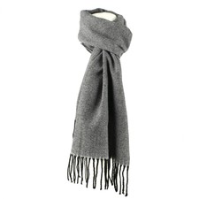 Luxury Wool Blend Unisex Herringbone Pattern Winter Scarf