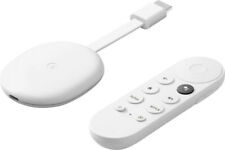 Google Chromecast with Google TV 4K UHD Media Streamer - Snow for 