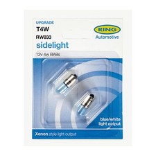 2x ring W5W 501 12V 12000K cool blue led light bulbs-rw50112led