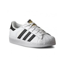 Scarpe sportive Bimbo/bimba adidas Superstar TD Bz0383 Bianco - Nero ... Adidas Originals Superstar Junior Bianco/nero in Pelle Formatori Scarpe 34 EU