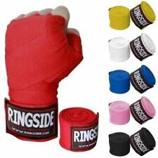 Black New Mexican Style Boxing MMA Handwraps Hand Wrap Wraps 180" 