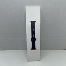 Genuine Apple Watch 44mm Deep Navy Sport Band Stainless Steel Pin 