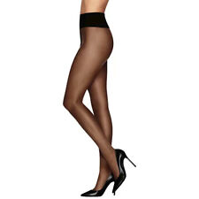 NIB Authentic CHANEL Runway Black CC Logo Stockings Tights Pantyhose Size M