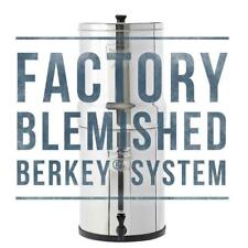 Berkey BT2X2-BB Travel Stainless Steel Water Filtration System with 2 Black Filter Elements Alfi