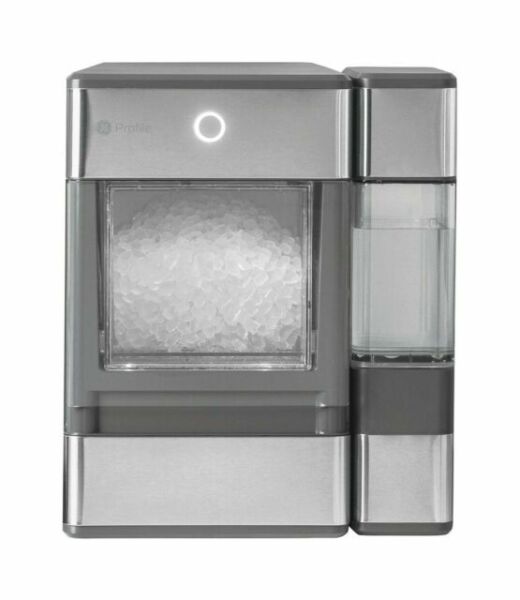 Insignia-44 Lb Portable Nugget Icemaker with Auto Shut-Off-Stainless NS-IMN44SS2
