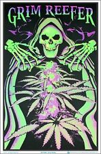 YOU CAN'T BE DOWN BUDS AROUND   BLACKLIGHT POSTER 23"X35" FLOCKED