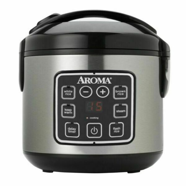 Zojirushi NS-TSC18 Micom Rice Cooker and Warmer 10-cup Stainless Brown