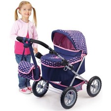 Bayer Design 26551AA Poussette Jumelle Bleu Marine