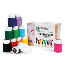 5x10 Set Beleduc Textilstifte Stoffmarker Textilmarker Stoffmalfarbe Textilmaler 