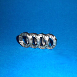 Sourcingmap 6801 10/ St/ück 12/ mm x 21/ mm x 5/ mm Carbon Stahl Kugellager 2RS Rillenkugellager doppelt versiegelt 1180801