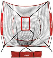 VIVOHOME 7x7 Feet Baseball Backstop Softball Practice Net With Strike Zone 31a for sale online 