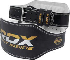 Black for sale online AQF WL-4LBS Leather Weight Lifting Belt 