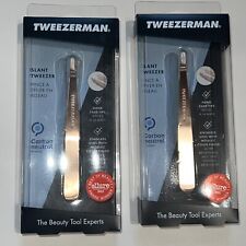 online eBay Tweezers Pinzette Slant for Tip Stainless sale Tweezerman |
