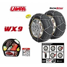 9 mm Gruppo 4 Lampa 16405 Catene Neve X-9 Manganese