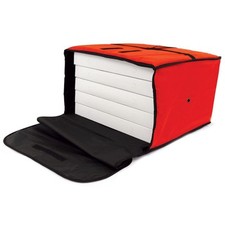 Pizza Delivery Bag Red Thermal Insulated 20 X Nylon Holds 5 16 Pizza Delivery Bag Red Thermal Insulated 20 X Nylon Holds 5 16