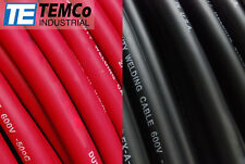 100 FT 6 Gauge EXCELENE AWG EPDM 105c Welding Cable Red Made in USA for sale online