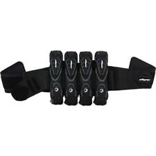 Black Nylon Pod Harness Belt Paintball Dual Double 2 Twin Tactical Holder for sale online 