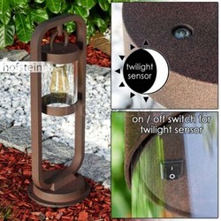 Außenwandleuchte rost