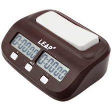 LEAP Digital Chess Clock Small Count Up Down Timer Electronic Board Game Player 