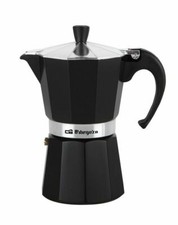 Orbegozo KFI 460 Cafetera Italiana 4 Tazas - Negro/Inox Pulido Espejo |  Compra online en eBay