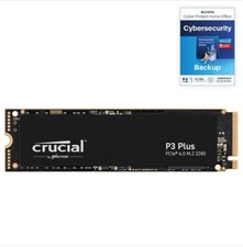 Crucial P3 Plus 1TB M.2 PCIe Gen4 NVMe Internal SSD - Up to 5000MB  