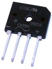 FBP005 Fagor Bridge Rectifier Diode 1 Phase 1.5A 50V V Silicon 4Pin RRM 5 PCS