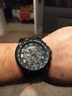 August Steiner Black Dial Black-plated Men's Watch AS8118BK | eBay