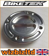 BikeTek Silver Keyless Screw Fuel Cap Yamaha Fzr400rr SP All Years FFCY01 for sale online 