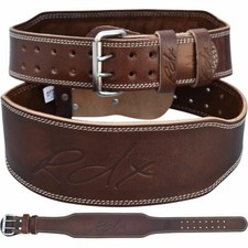 Everlast Leather Weight Lifting Belt Model 1012 Medium Black for sale online