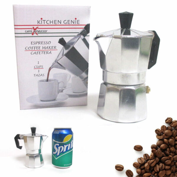 Biaretti Espresso Maker Fire IH Joined Mocha Induction 6 Cup Coffee Makinetta Re Photo Related